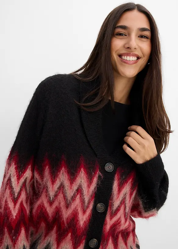 Lusem&ouml;nstrad cardigan, bonprix