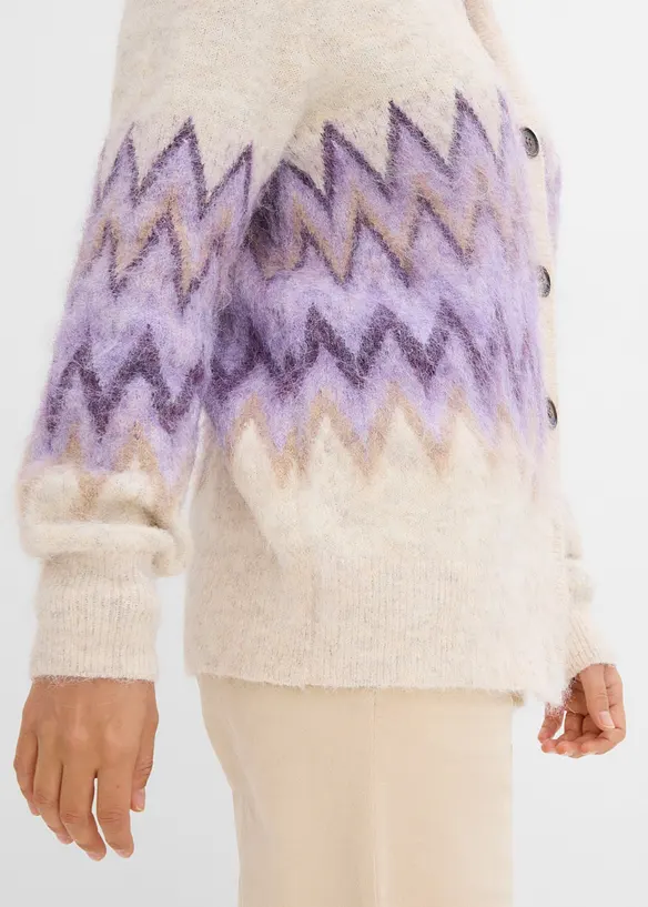 Lusem&ouml;nstrad cardigan, bonprix