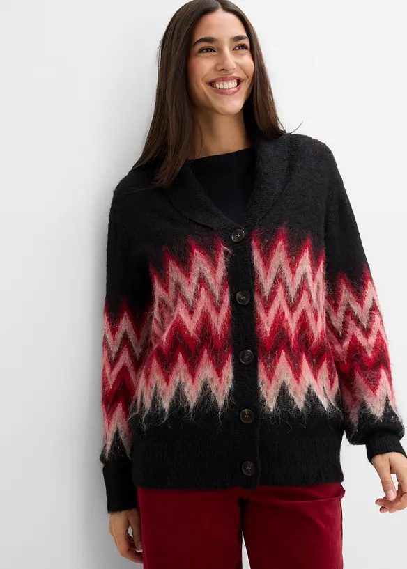 Lusem&ouml;nstrad cardigan, bonprix