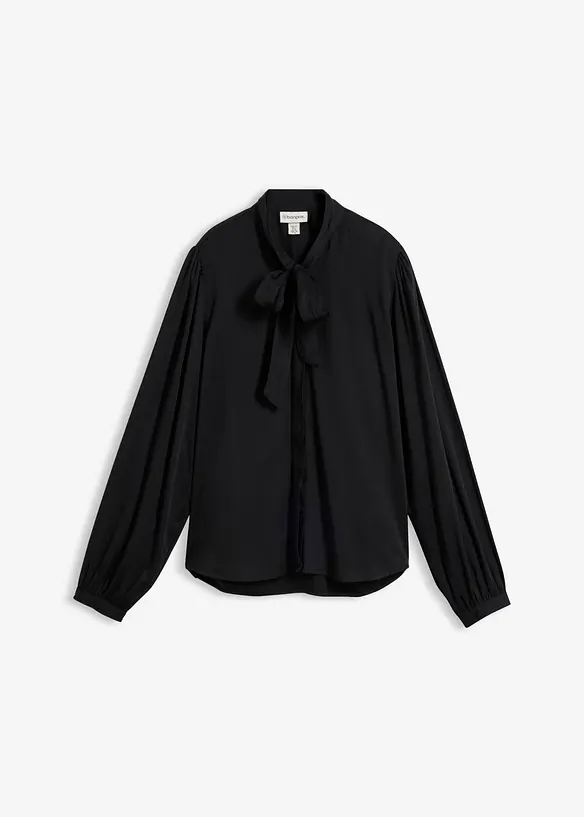 Knytblus i modal, bonprix