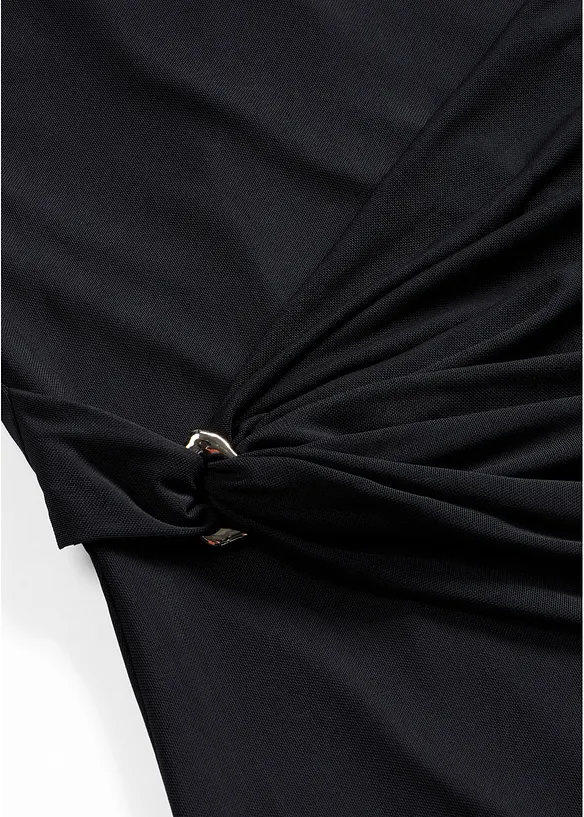 Figurn&auml;ra jerseykl&auml;nning, bonprix