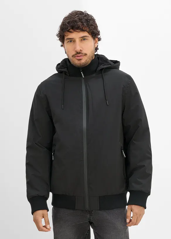 Vattent&auml;t vinterjacka med v&auml;rmande, mjuk fleece, bonprix