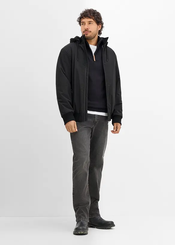 Vattent&auml;t vinterjacka med v&auml;rmande, mjuk fleece, bonprix