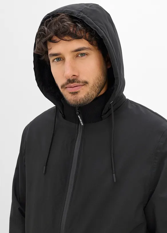Vattent&auml;t vinterjacka med v&auml;rmande, mjuk fleece, bonprix