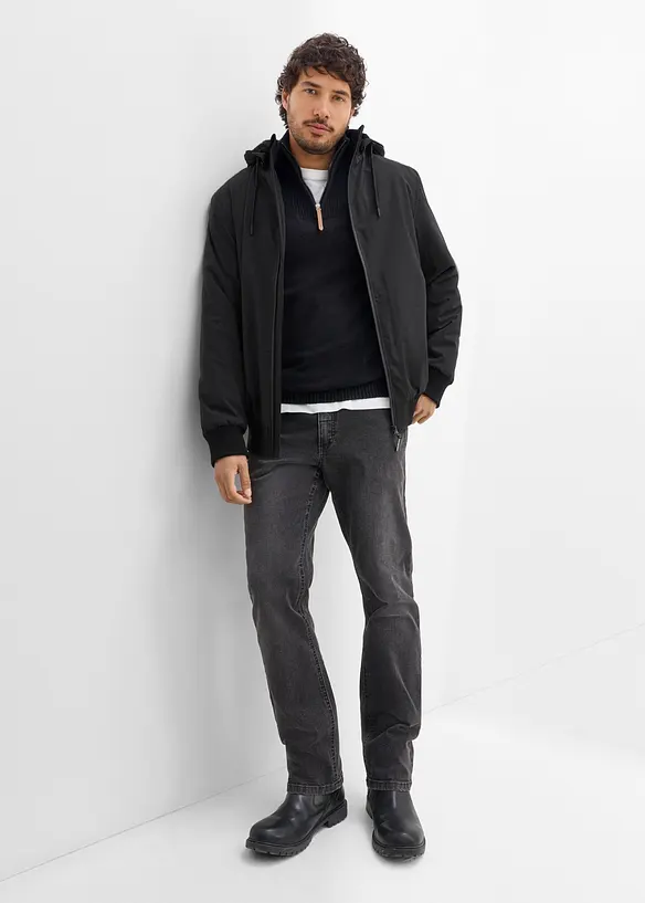 Vattent&auml;t vinterjacka med v&auml;rmande, mjuk fleece, bonprix