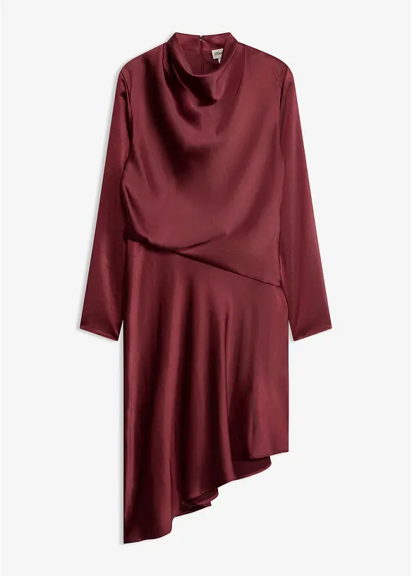 Midikl&auml;nning av satin, bonprix