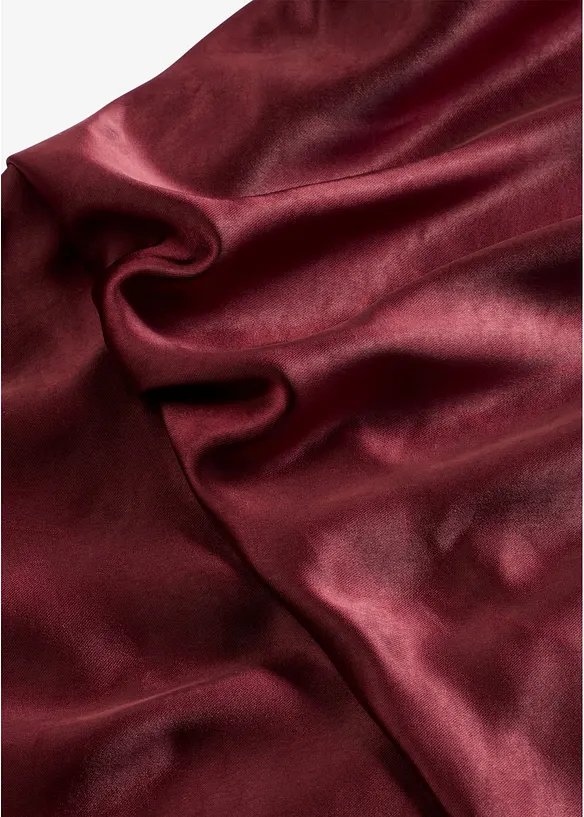 Midikl&auml;nning av satin, bonprix