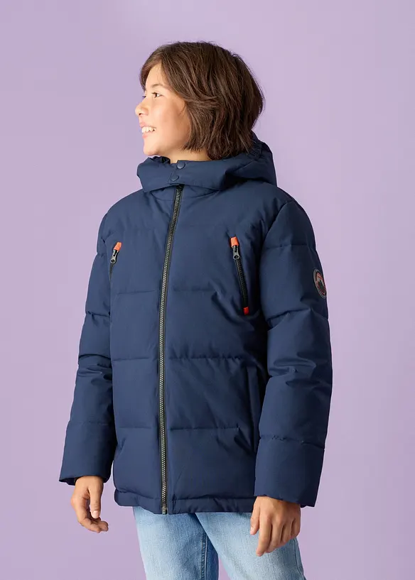 Quiltad funktionsjacka med v&auml;rmande foder och vattenavvisande material, bonprix
