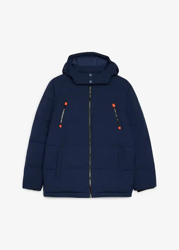 Quiltad funktionsjacka med v&auml;rmande foder och vattenavvisande material, bonprix
