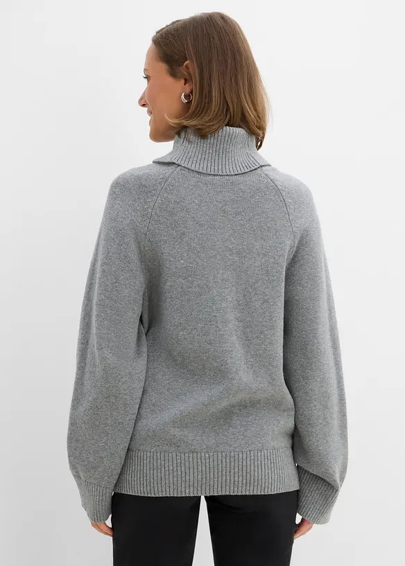 Polotr&ouml;ja med dekorativ s&ouml;m, bonprix