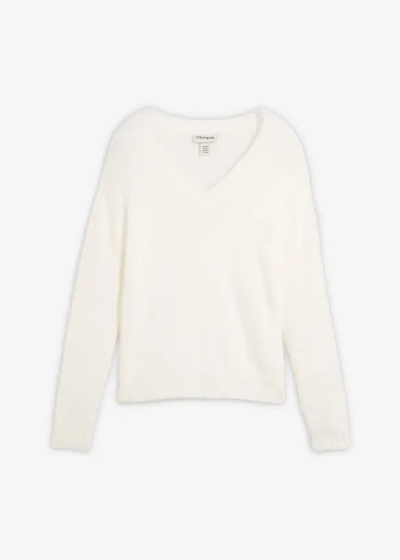 Tr&ouml;ja med plyschk&auml;nsla och viskos, bonprix