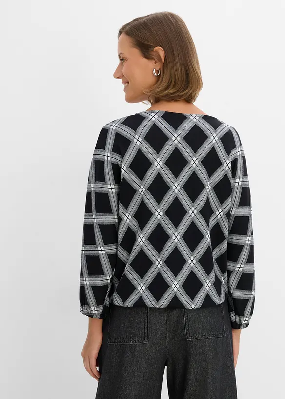 Tr&ouml;ja i fintr&aring;dig viskosmix, bonprix