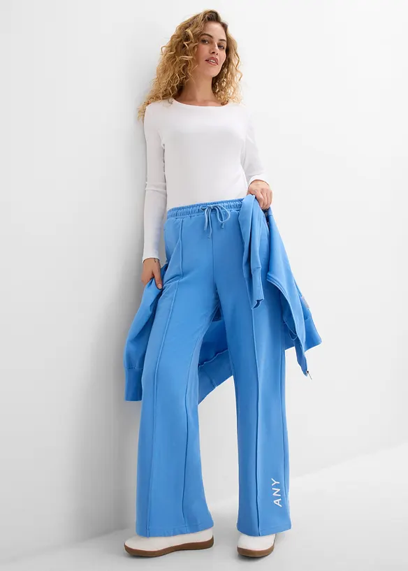 Joggingbyxa i bomullsstretch, bonprix