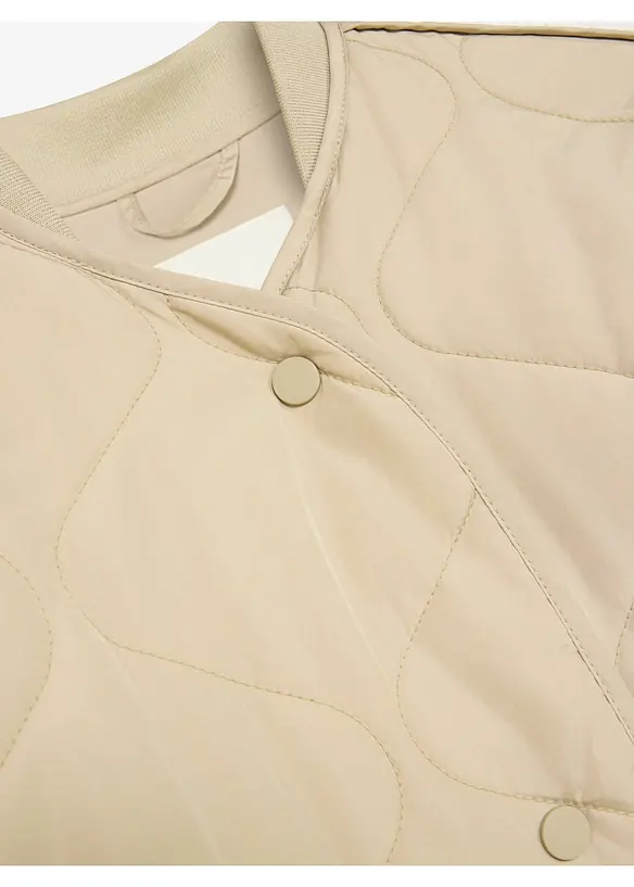 Superl&auml;tt mammajacka med kviltningar och babyficka, bonprix