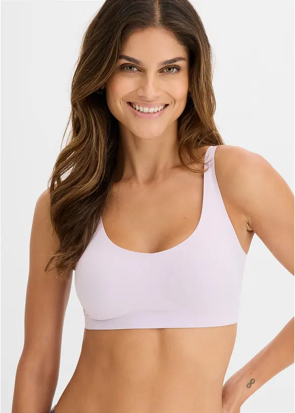 Vadderad laserskuren T-shirtbeh&aring; fr&aring;n Feel Comfort, bonprix