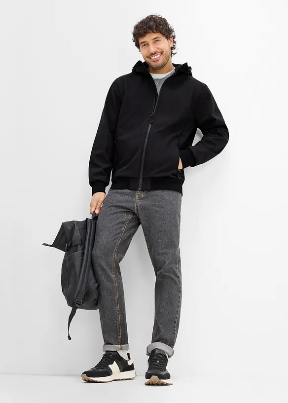 Vattenavvisande softshelljacka, bonprix