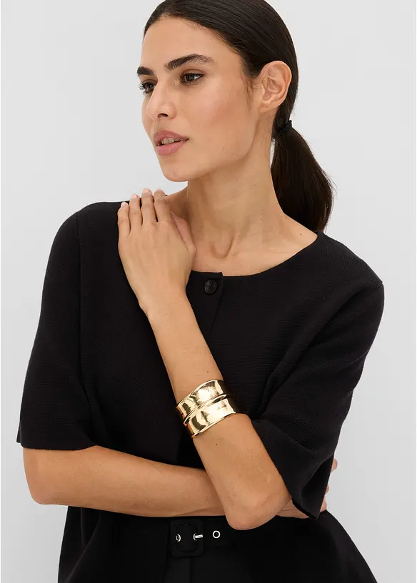 Armband med v&aring;gdesign, bonprix