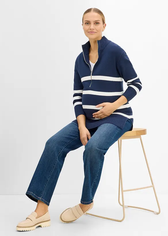 Mammajeans med ekologisk bomull, Loose Fit, bonprix