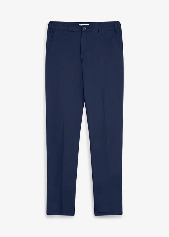 Chinos med reglerbar midja och v&auml;rmande foder, bonprix