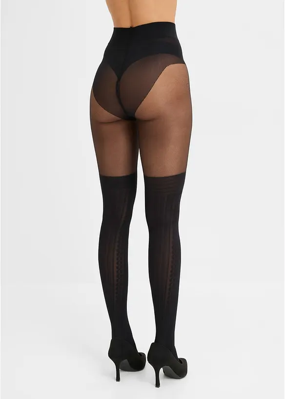 Overknee-strumpbyxa (40 den), bonprix