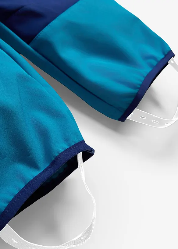 Fodrad, vattenavvisande softshelloverall, bonprix
