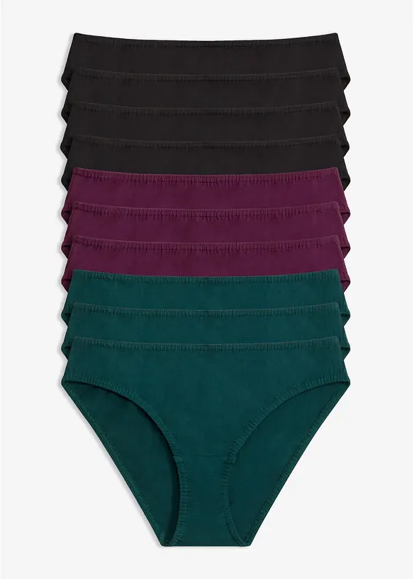 Trosa med bomull (10-pack), bonprix