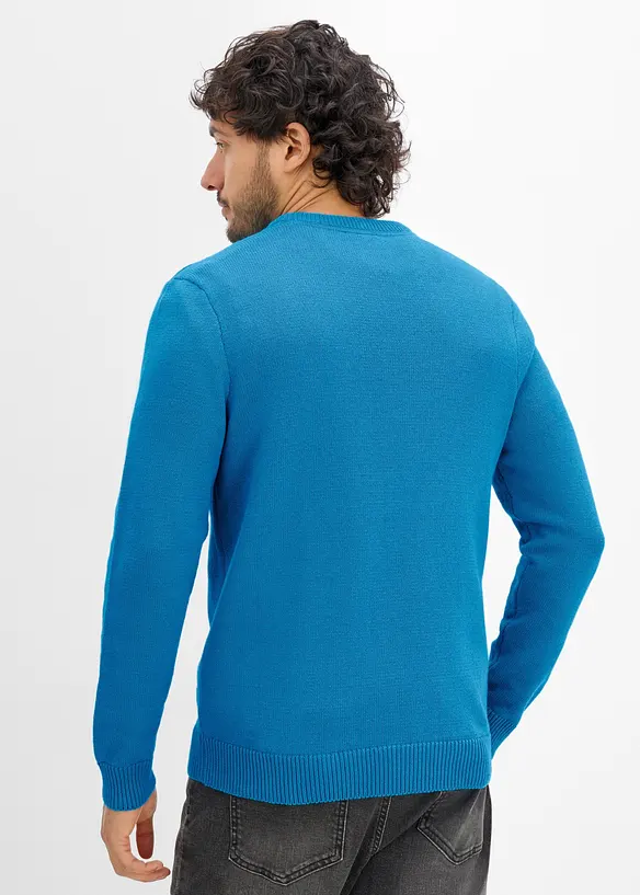 Finstickad tr&ouml;ja i Regular Fit, bonprix