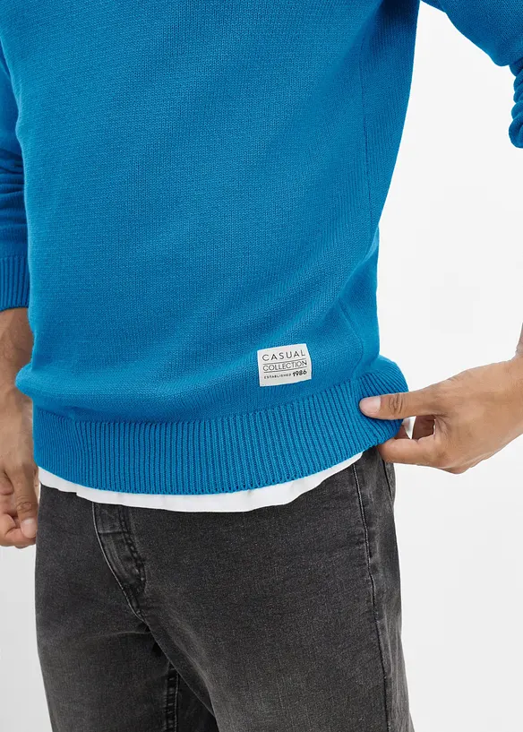 Finstickad tr&ouml;ja i Regular Fit, bonprix
