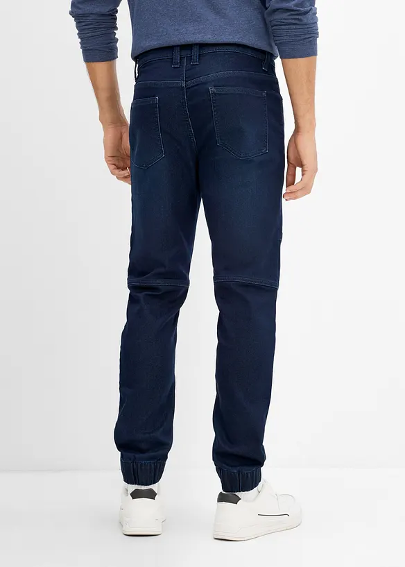 Jeggings med reglerbar midja, Regular Fit, Straight, bonprix