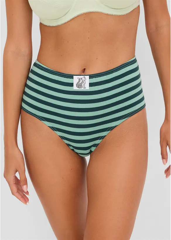 Maxitrosa med bomull (4-pack), bonprix