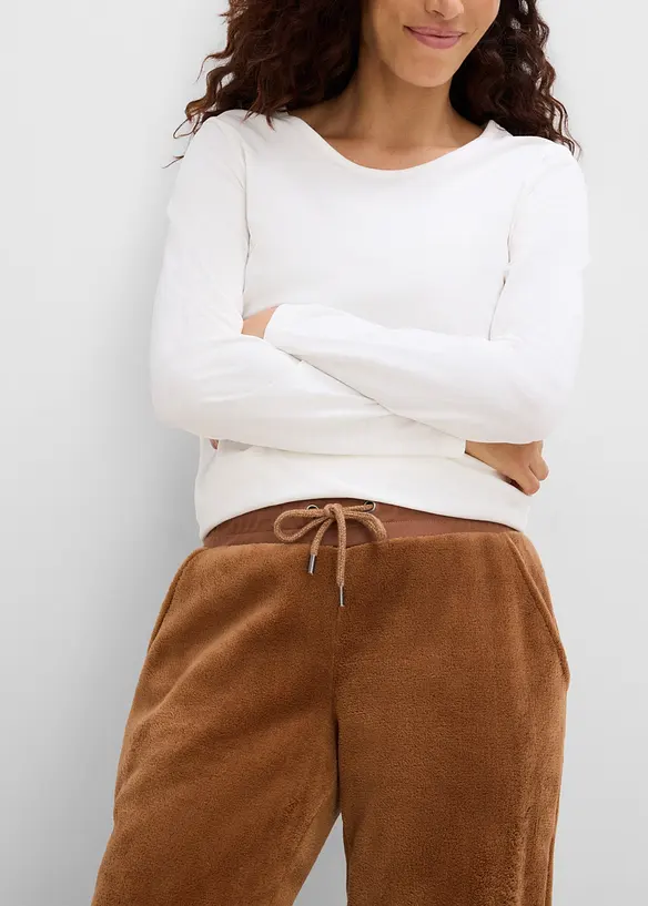 Joggingbyxa med bekv&auml;m midja, bonprix