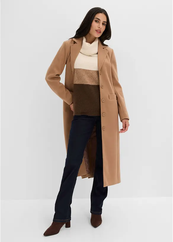 Kappa med yllelook, bonprix