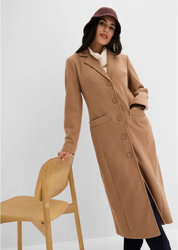 Kappa med yllelook, bonprix
