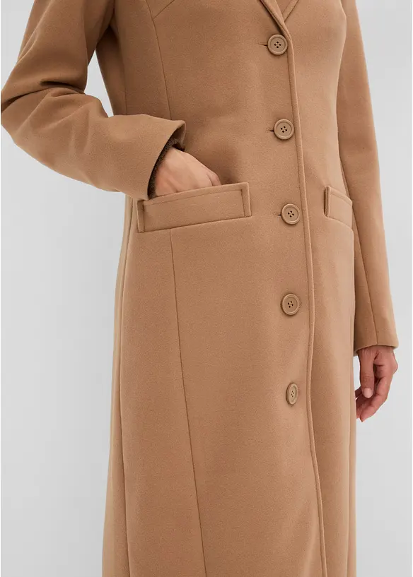 Kappa med yllelook, bonprix