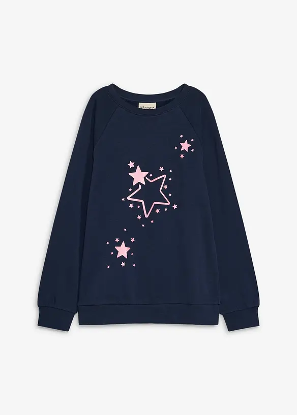 Sweatshirt i bomull, bonprix