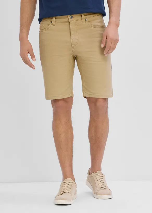 Stretchiga shorts, normal passform (2-pack), bonprix
