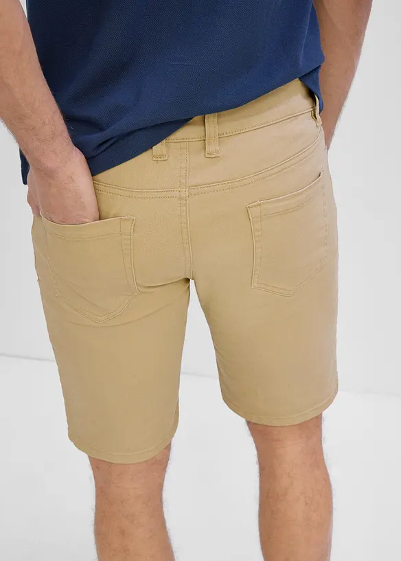 Stretchiga shorts, normal passform (2-pack), bonprix