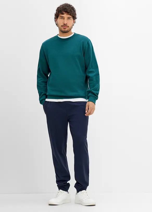 V&auml;rmande joggingbyxa med fickor med dragkedja, bonprix