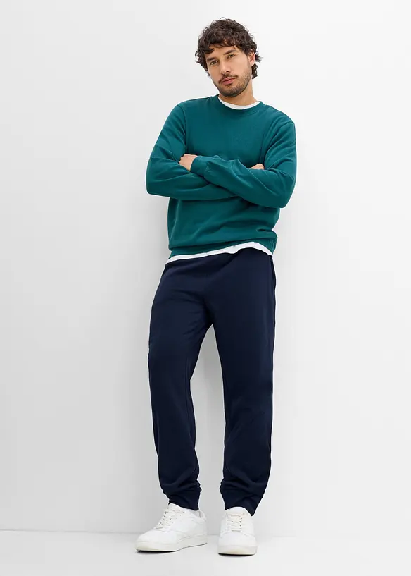 V&auml;rmande joggingbyxa med fickor med dragkedja, bonprix