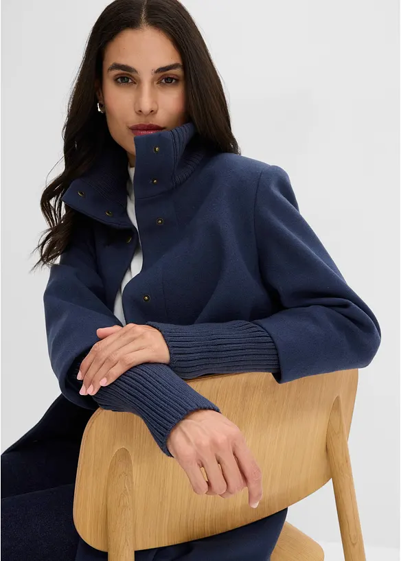 Kappa med yllelook, bonprix