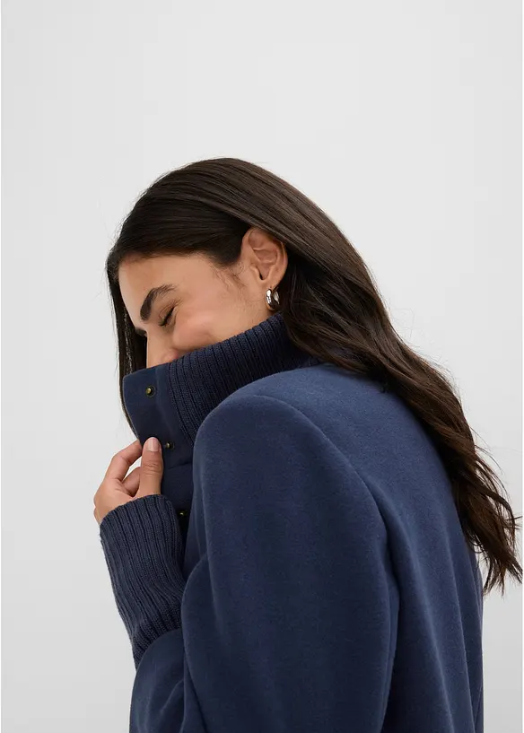 Kappa med yllelook, bonprix
