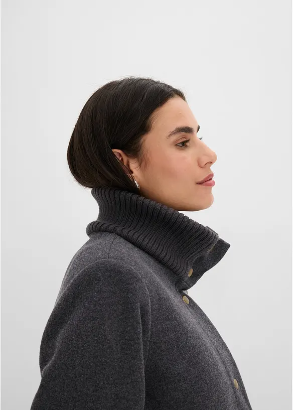 Kappa med yllelook, bonprix