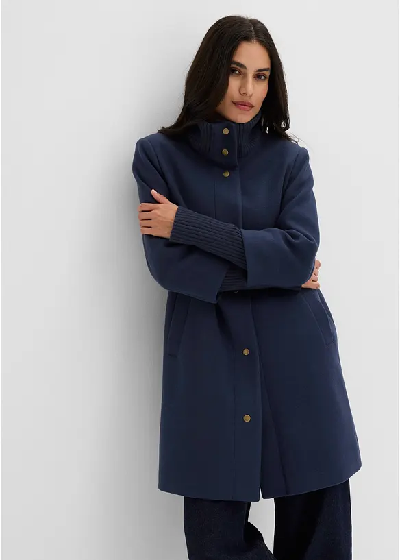 Kappa med yllelook, bonprix