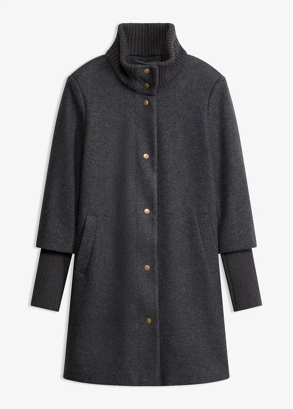 Kappa med yllelook, bonprix
