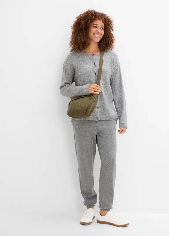 Finstickad cardigan, bonprix