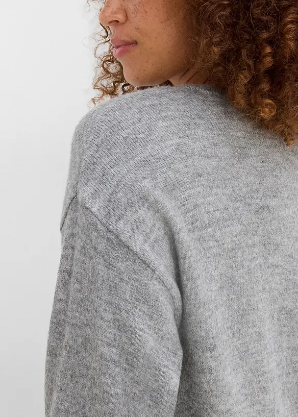 Finstickad cardigan, bonprix