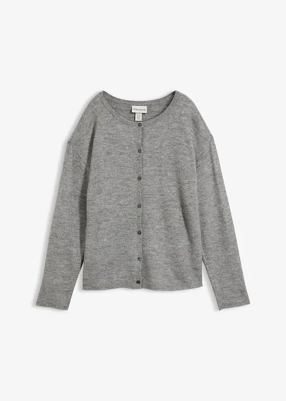 Finstickad cardigan, bonprix