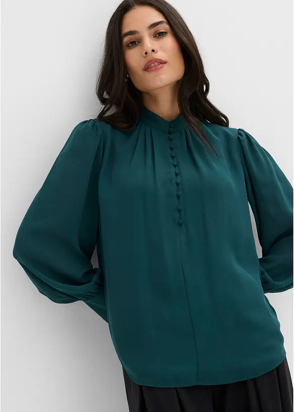 Blustunika av chiffong, bonprix