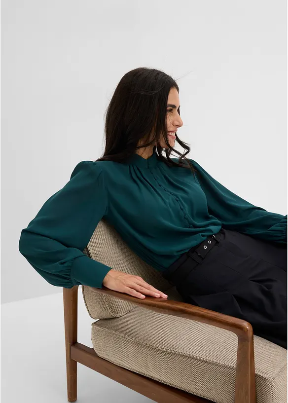 Blustunika av chiffong, bonprix