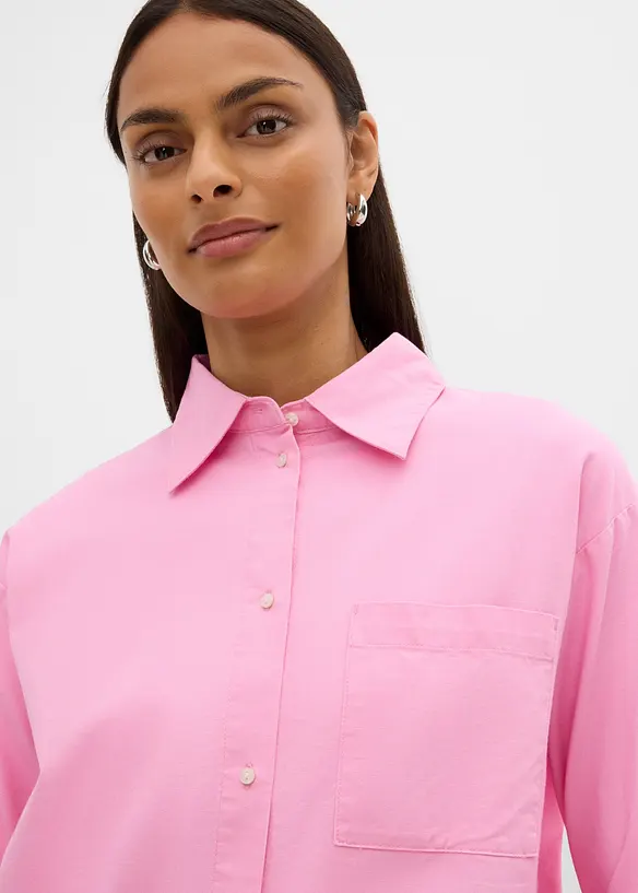 Oxfordblus av ekologisk bomull, bonprix